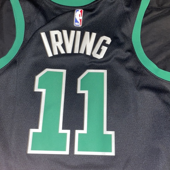 Nike Celtics Kyrie Irving Jersey size Large. Pet and smoke free home. Used 2-3x - Picture 4 of 4